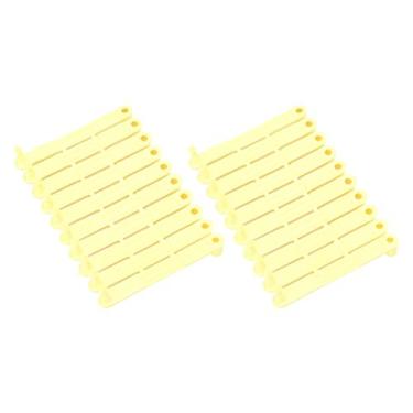 Imagem de 20 PÇS Brinco de Brinco de Cor Vibrante de Fácil Identificação Brinco de Pecuária para Gado Ovelha Porco