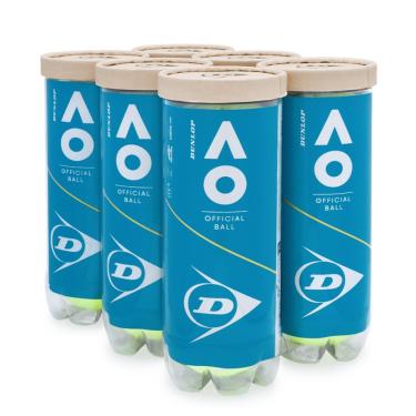 Imagem de Bola de Tênis Dunlop Australian Open - Pack com 6 tubos