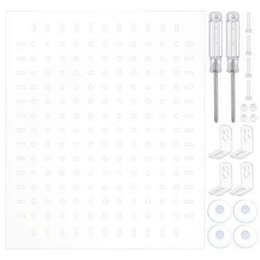Imagem de BENECREAT Placa de grade de isolamento de aquário de acrílico, separador transparente de aquário ajustável para separar peixes betta, 29 x 24 cm
