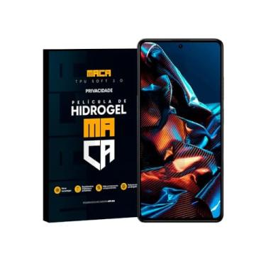 Imagem de Película de Hidrogel Mi Poco X5 Privacy Frontal Anti Espião MACA