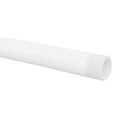 Imagem de Tubo De Rosca Pvc Branco 1-2` Com 6 Metros - 10001854 - Tigre Tubo Rosca 1-2x6m Branco
