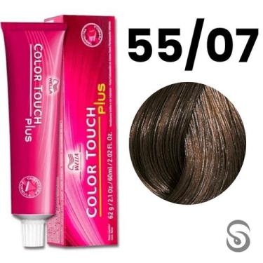 Imagem de Wella Color Touch Tonalizante 55/07 Castanho Claro Intenso Natural Mar