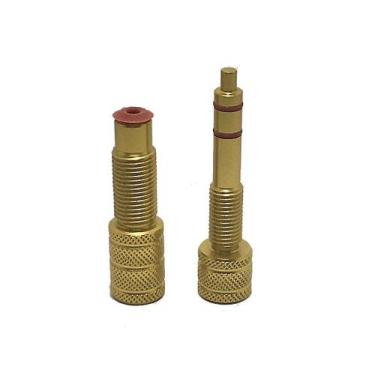 Imagem de Injetor Dourado de Alumínio Completo com Bico Selante e O'rings - Euro