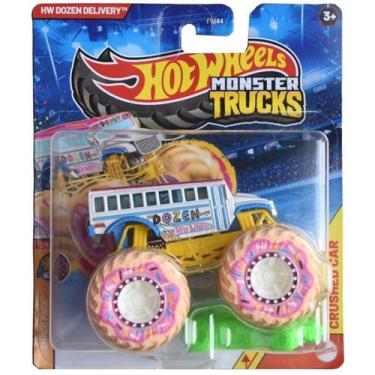 Imagem de Hot Wheels Monster TRUCKS Dozen Delivery Mattel FYJ44
