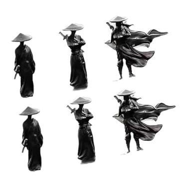 Imagem de Generic 6 peças enfeites de carro enfeites de mesa personagem kung fu mini 3cm decorações fofas decorações de painel para decoração de quarto