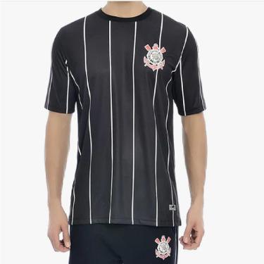 Imagem de Camiseta Corinthians Recorte - Masculino-Masculino