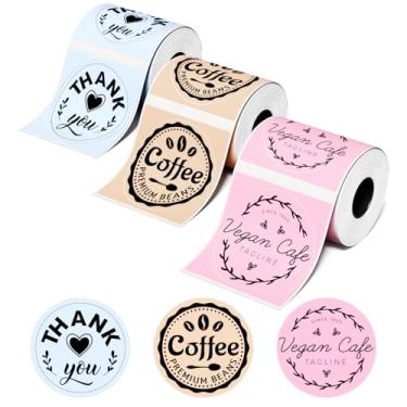 Imagem de Phomemo Etiquetas redondas m110 3 cores