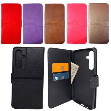 Imagem de Capa Carteira Para Samsung S24 Fe  Tela De 6.7  Capinha Case