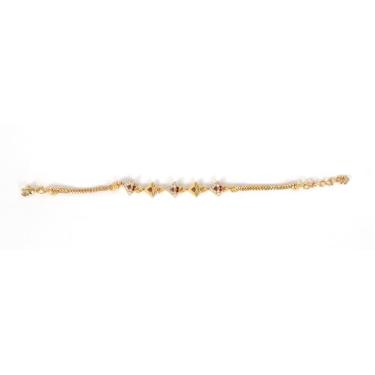 Imagem de SMIT Pulseira de corrente ajustável para mulheres, joias modernas, pulseira de tênis clássica banhada a ouro para mulheres