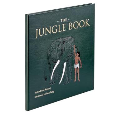 Imagem de Graphic Image O livro da selva em couro luxuoso trabalhado à mão