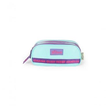 Imagem de Estojo Stitch Turquesa - Unico Verde