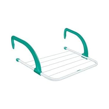 Imagem de Varal Portátil Para Janela Parede Retrátil Para Apartamento Secador De Roupas