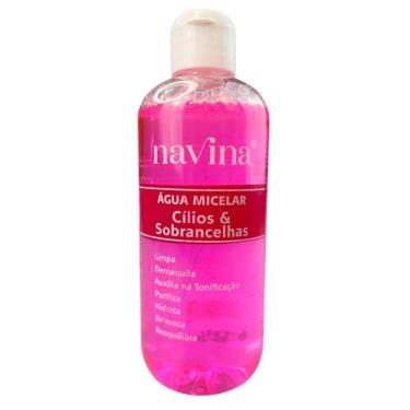 Imagem de Água Micelar Navina 250Ml Solução De Limpeza 7 Em 1