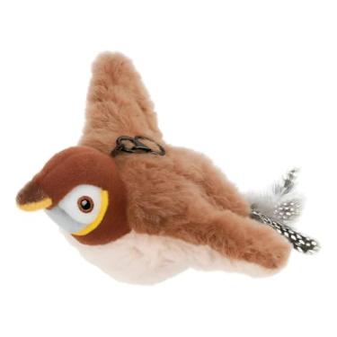 Imagem de Brinquedo Interativo para Gatos – Pássaro Voador com Asas que Batem e Som Realista ao Toque – Estímulo Sensorial e Diversão Garantida para Pets