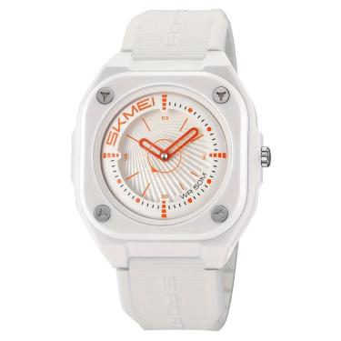 Imagem de Relógio Masculino Fashion SKMEI, Impermeável 50m, Pulseira de Silicone