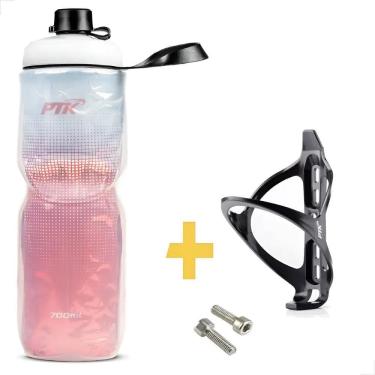 Imagem de Garrafa Caramanhola 700Ml Squeeze Térmica Para Bike + Vermel