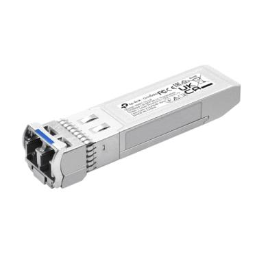 Imagem de TP-Link Transceptor Omada 25G Base-LR SFP28 LC, Transceptor SFP+/SFP28 LC de modo único, transmite dados de até 10 km a 25,78 Gbps, suporta DDM e hot-pluggable, baixo consumo de energia (SM6110-LR)