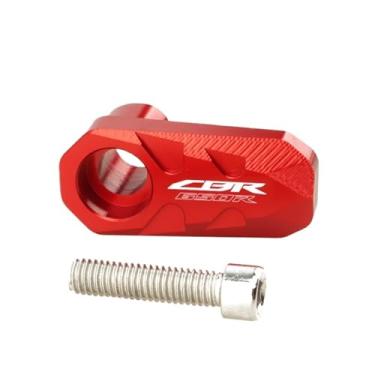 Imagem de Chaveiro Motorcycle CNC Rear Wheel ABS Sensor Protection Guard Cover CB/CBR 650R Compatible With CBR650R 2019-2024 2023 Chaveiro universal(2 Red)
