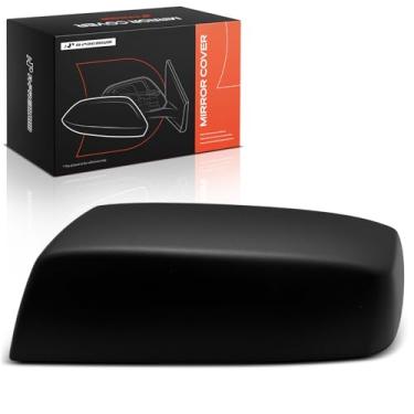 Imagem de A-Premium Tampa do espelho retrovisor do lado do motorista - compatível com Chevrolet Silverado 1500 LD 2019 e GMC Sierra 1500 Limited 2009, Sierra 2500 3500 HD - preto texturizado, sem furo de seta