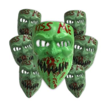 Imagem de Kit 10 Máscara Terror The Purge Terror Carnaval Halloween