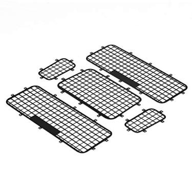 Imagem de 5 PCS Redes de Proteção contra Janelas de Metal para -4 1/10 Escala RC CRAWLER CAR, Mais Fria e Mais Atraente, Feita de Material de Metal, Trabalho Fina