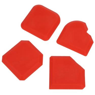 Imagem de Generic Premium 4 Unidades Kit de Ferramentas de Calafetagem Removedor de Selante de Silicone Fácil Limpeza de Canto Conjunto de Ferramentas de Acabamento de Rejunte