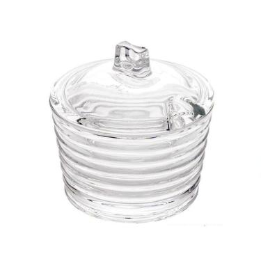 Imagem de Açucareiro Colmeia De Cristal 10x10cm Lyor