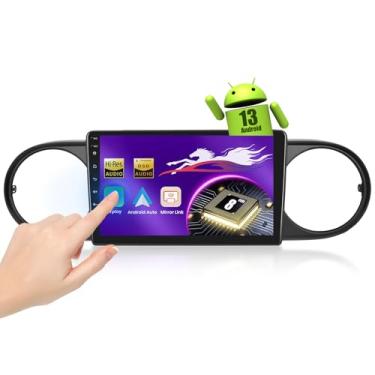 Imagem de [Qualcomm 8 núcleos 4 + 64 GB] Estéreo automotivo para Toyota Scion xB 2007-2019 com tela sensível ao toque de 9 polegadas, rádio veicular Android 13 sem fio Carplay Android Auto BT5.1/DSP/áudio de