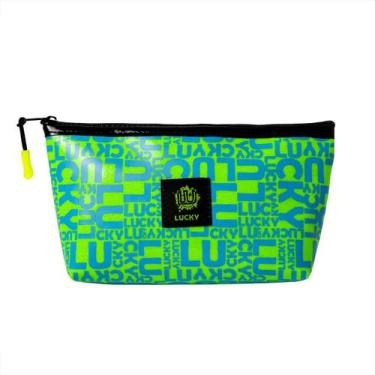 Imagem de Necessaire Vernizada Moods Up Lucky Biggdesign, Multicolorido