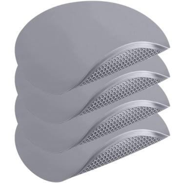 Imagem de Pacote com 4 tapetes de silicone multiuso de 30 cm, como tapete de secagem, tapete de micro-ondas, trivet, suporte de panela, jogo americano, descanso de utensílios, almofada para panelas quentes