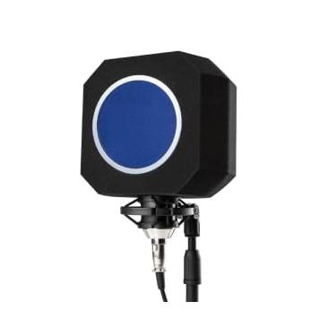 Imagem de Escudo de isolamento de microfone profissional, espuma absorvente de som portátil para reflexão e ruído, filtro pop de microfone para estúdios de gravação, transmissão ao vivo, podcasts