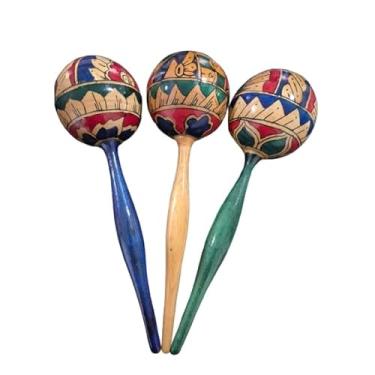 Imagem de Instrumentos de Capoeira, Instrumento Musical Maracá Diversas! Instrumento Xâmanico/Indígena 25 Cm