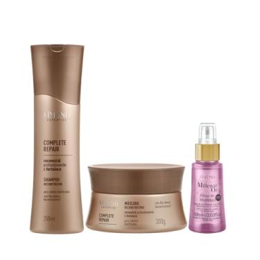 Imagem de Amend Expertise Complete Repair Shampoo 250ml + Mascara 300ml + Millenar Oil Moringa 60ml