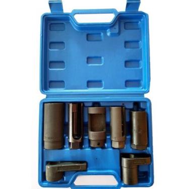 Imagem de Jogo De Soquetes Sonda Lambda 7 Peças Dm-720 - Dm Ferramentas