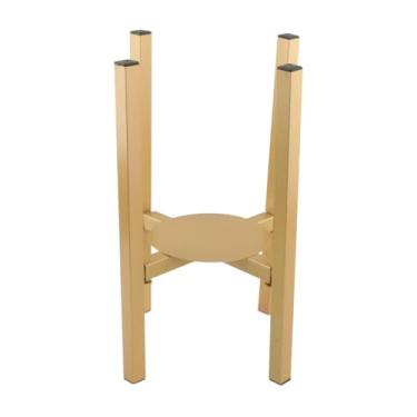 Imagem de RNXRZANK Suporte Ajustável para Vasos de Flores, Dispensador de Bebidas Telescópico, Expositor para Pátio, Dormitório Ou Escritório, com Disco, Tamanho real