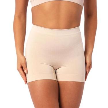 Imagem de Bermuda Modeladora Feminina Cintura Alta Delrio Comprime Abdômen, Arei