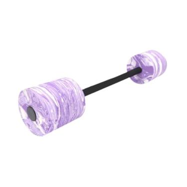 Imagem de YIJU Halteres aquáticos de espuma para piscina, exercícios aquáticos, ferramenta portátil de treinamento, barra de natação, Roxo
