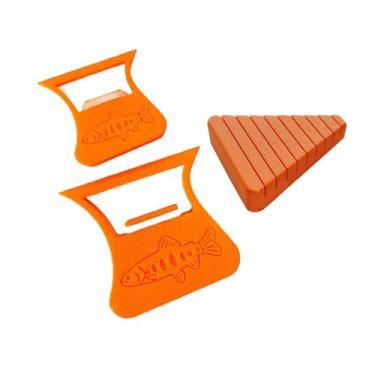 Imagem de Lljsszr Alicate para Penas de, Prendedores para Penas de, Portátil, Prático, Leve, com Mola, Acessórios de Pesca, Laranja