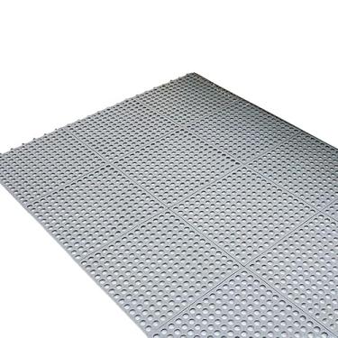 Imagem de Tapete modular emborrachado box banheiro antiderrapante vestiário 30x30cm tapete antiderrapante banheiro Impermeável e Resistente(cinza,8)