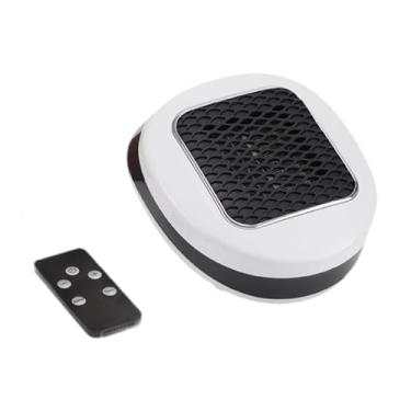 Imagem de MotiveTech Aquecedor elétrico portátil, fogão de aquecimento para eletrodomésticos, aquecedor remoto silencioso PTC de 600 W para sala de estar interna.