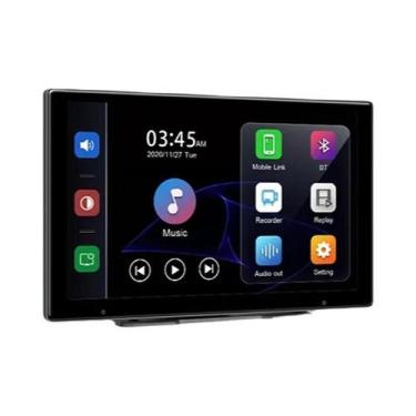 Imagem de Câmera Veicular Sem Fio 4K 10.1" Com Carplay, Android Auto, Navegação 