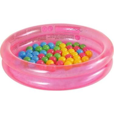 Imagem de Piscina de Bolinhas Infantil com 50 bolas Sortido brink+ - Não Disponí