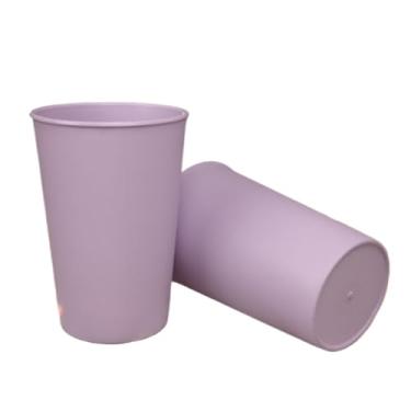 Imagem de Copos de plástico resistentes da cor para a lembrança durável do partido da escola(COPO LILAS - 10un)