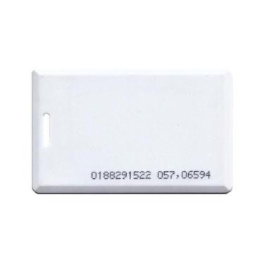 Imagem de Kit 100 Cartões Ponto Pvc Proximidade Clamshell Rfid 125khz - Motivate