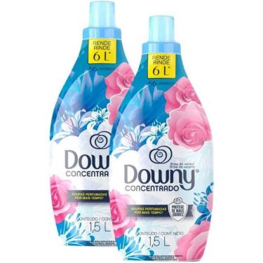 Imagem de Kit Com 2 Amaciante Concentrado Brisa De Verão Downy 1,5l