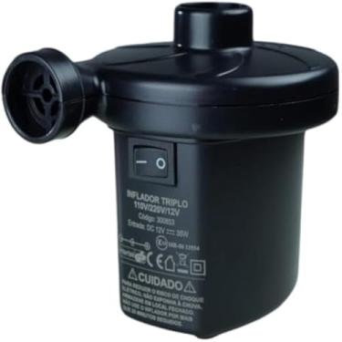 Imagem de Inflador, para bolas, colchoes, piscinas e baloes, facil, pratico e rapido, eletrico, portatil.
