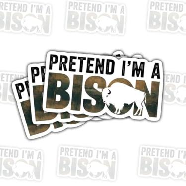 Imagem de 3 adesivos de vinil de animais selvagens de citação engraçada para laptop, caderno, diário, garrafa de água, para-choque de carro, presente para adolescentes, estudantes, amigos, vida selvagem, 7,6 cm