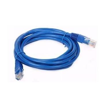 Imagem de Cabo de Rede 1,8Metros Dex CR18, Patch Cord, Cat5, Azul