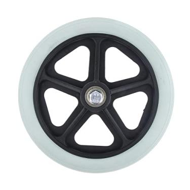 Imagem de Milageto Wheels Parts Wheels Substituição para Cadeira de Rodas - Cinza 17,78 cm (7")