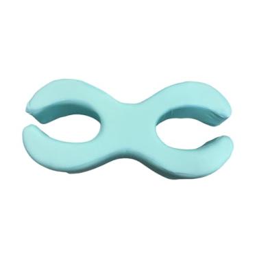 Imagem de MotiveTech Almofada facial para quem dorme de lado, almofada de beleza macia com suporte para o pescoço, espuma viscoelástica para massagem na cama em casa,